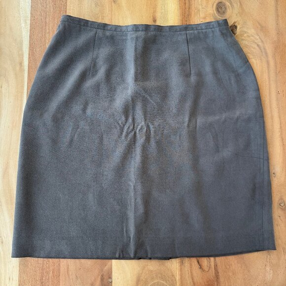 Banana Republic gray silk pencil skirt - Picture 1 of 4
